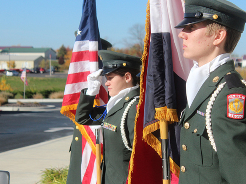 Veterans Salute Honors Military, Celebrates New Community Hall
