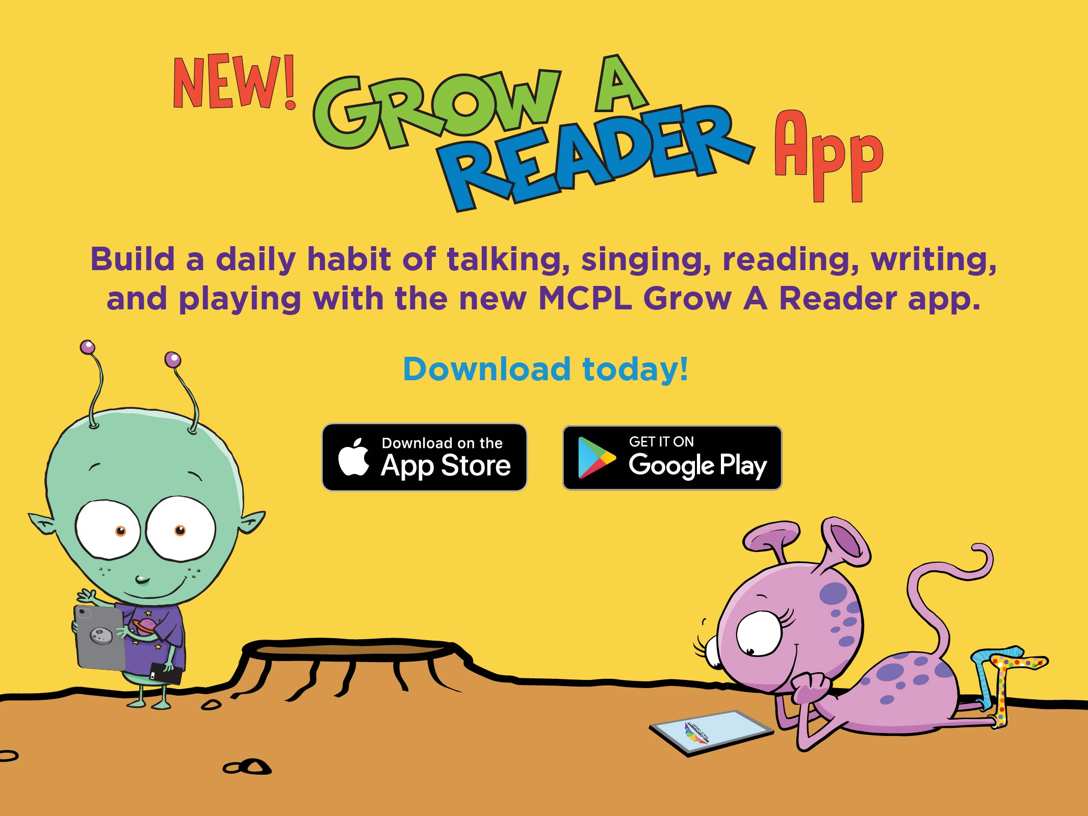 Library Launches New Early Literacy App