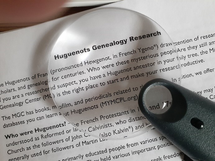 Are you a Huguenot?
