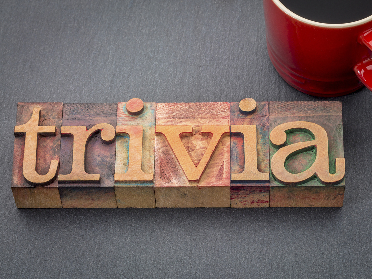 Show off your smarts: August Trivia!