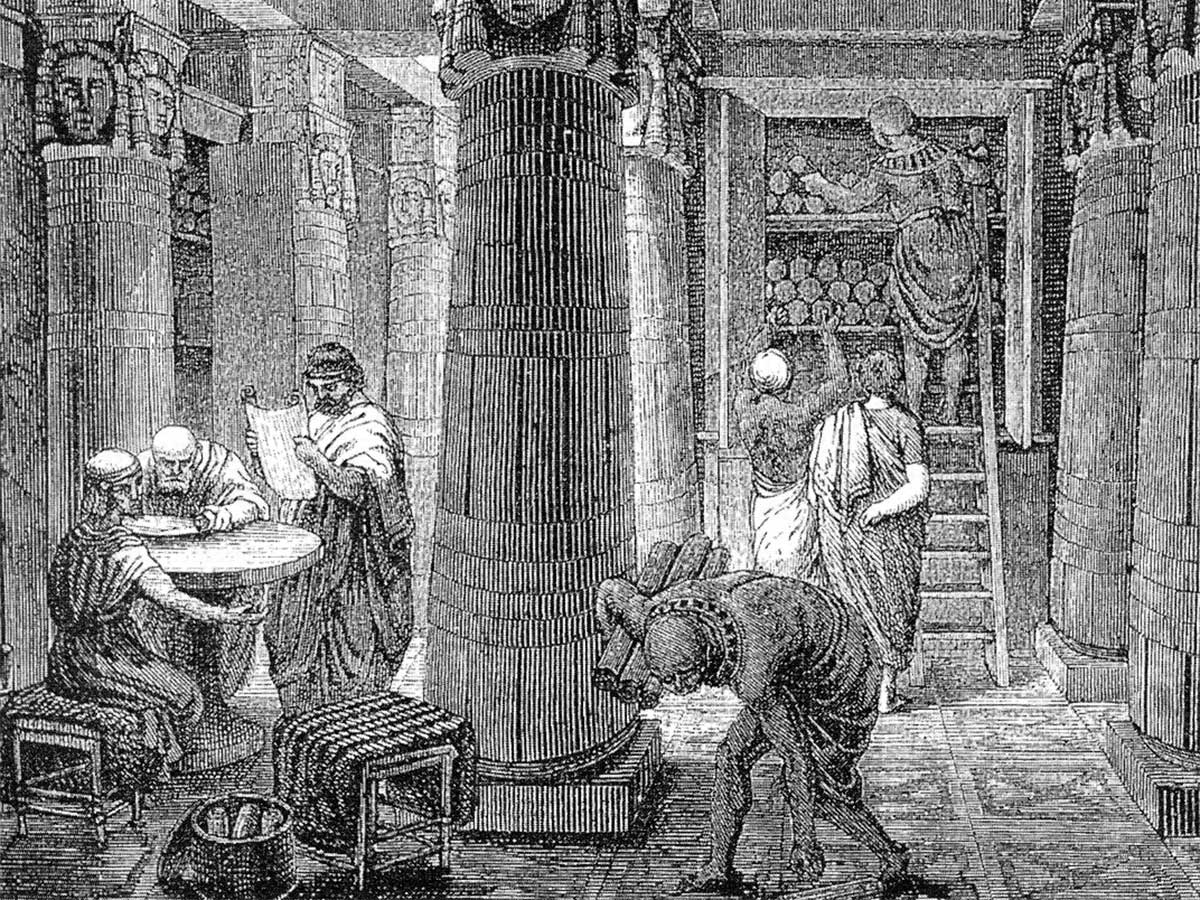 Historical Libraries: The Library of Alexandria